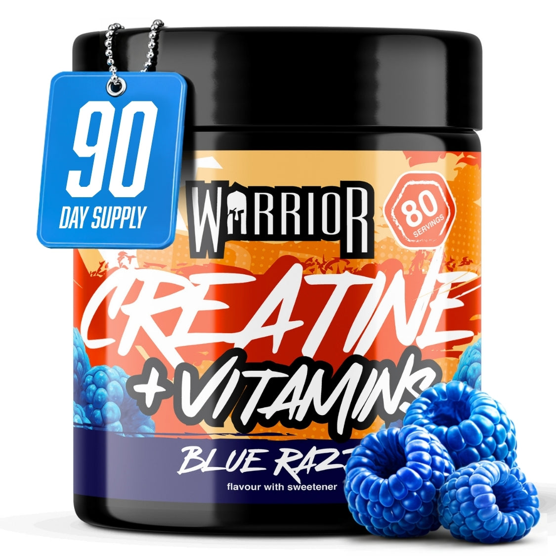 Warrior Creatine Plus Vitamins - 80 Servings