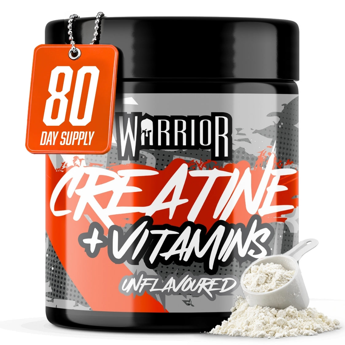 Warrior Creatine Plus Vitamins - 80 Servings