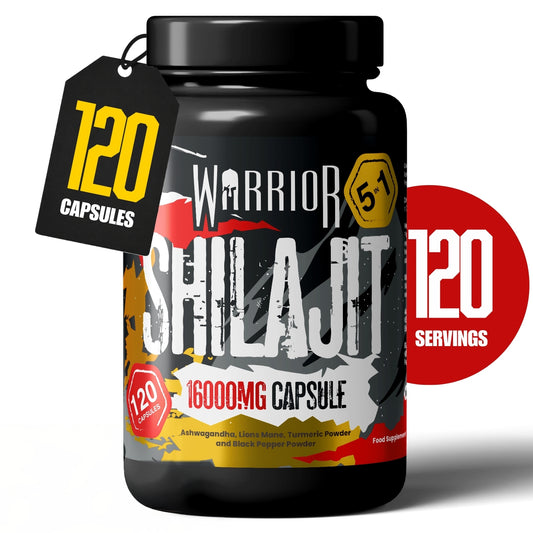 Warrior SHILAJIT Capsules - 120 Caps