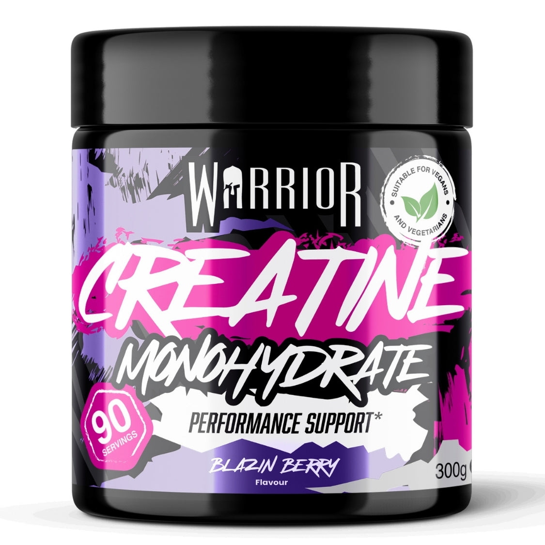 Warrior Creatine Monohydrate Powder - 300g, 500g & 1kg