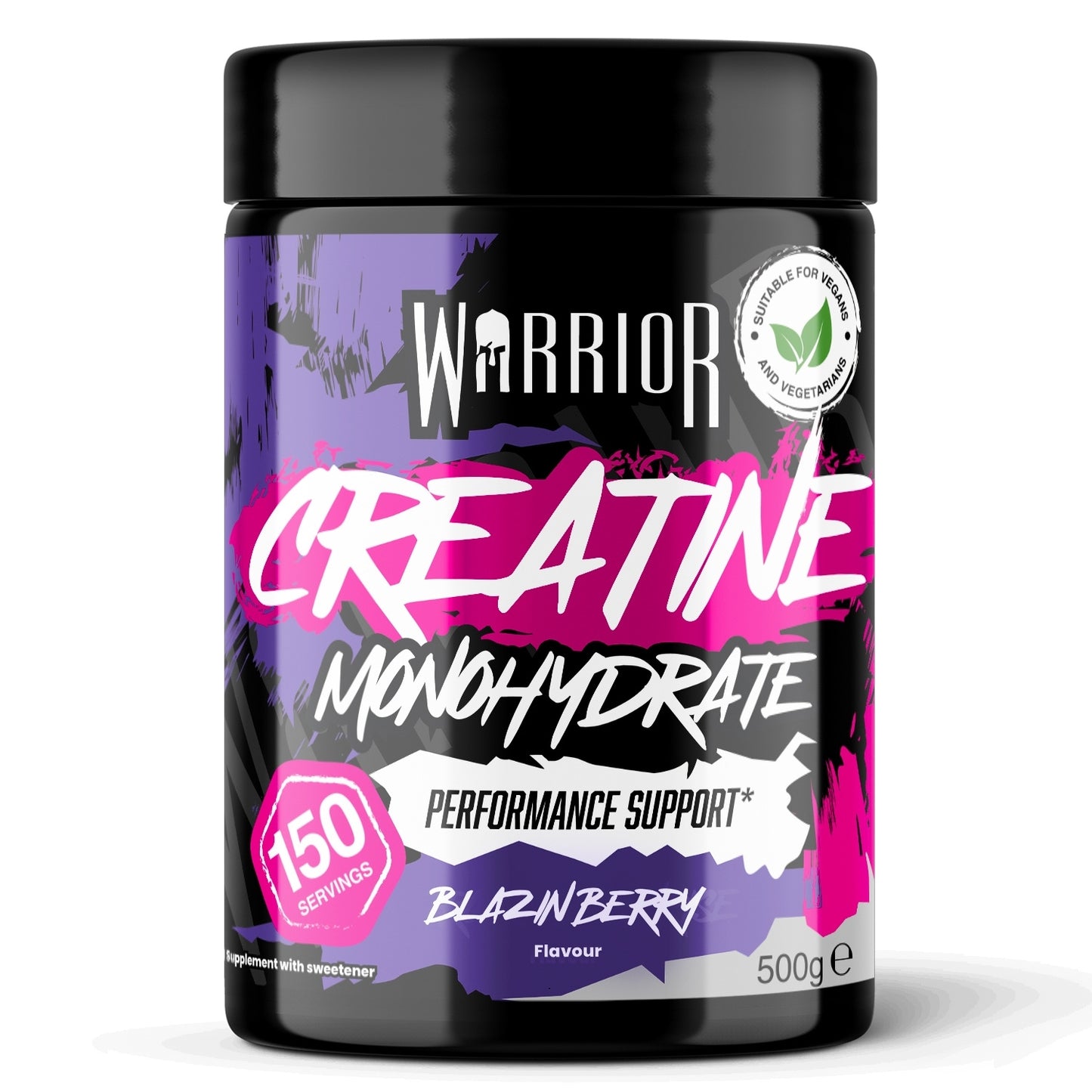 Warrior Creatine Monohydrate Powder - 300g, 500g & 1kg