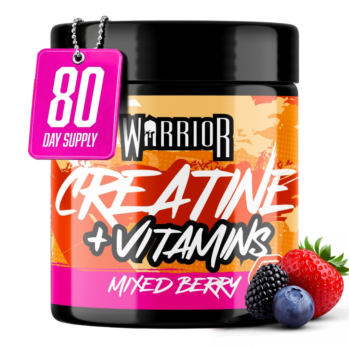 Warrior Creatine Plus Vitamins - 80 Servings