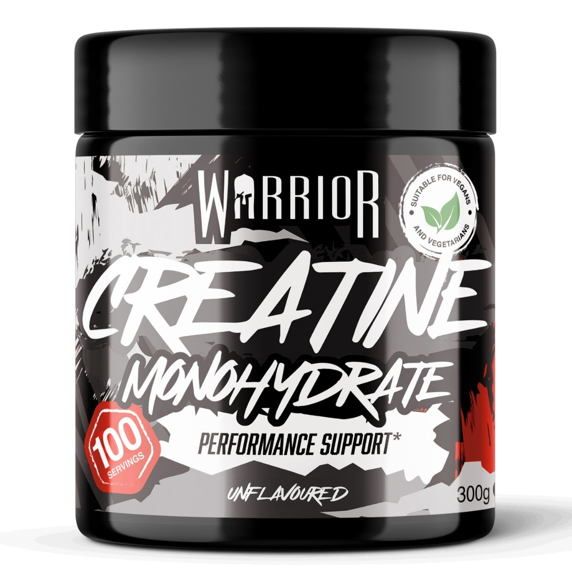Warrior Creatine Monohydrate Powder - 300g, 500g & 1kg