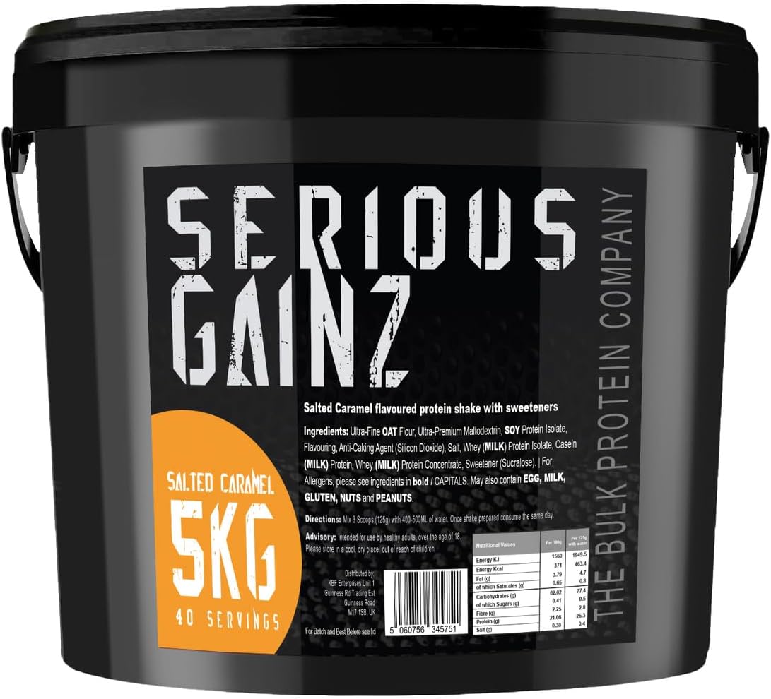 The Bulk Protein Company Serious Gainz