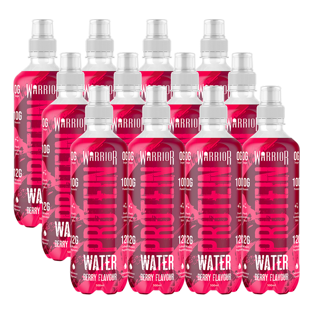 BBE APRIL25 - Warrior Protein Water - (12x500ml)
