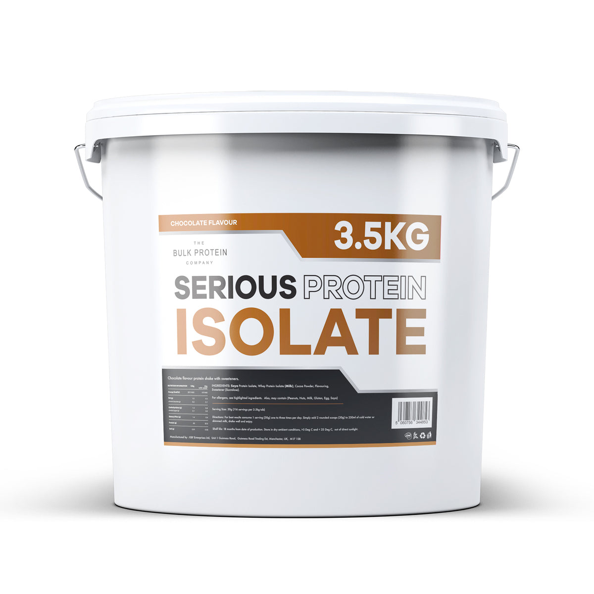 The Bulk Protein Company Serious Protein Isolate €“ 3.5kg