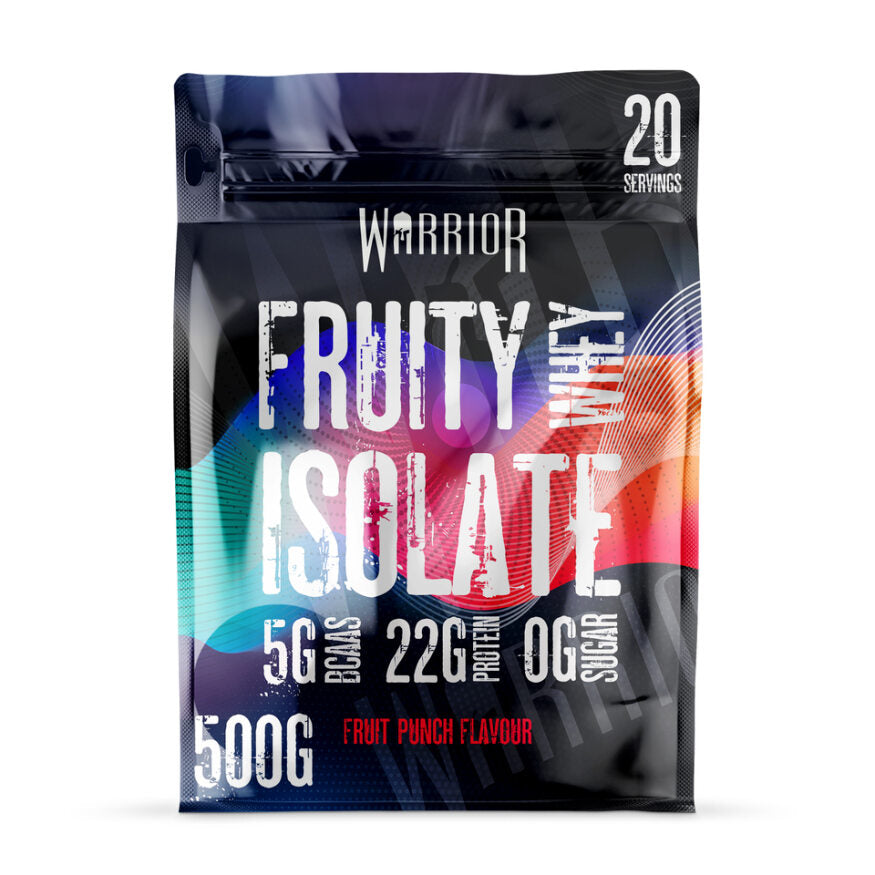 Warrior Whey Isolate - 375g & 500g (BBE Products 500g ONLY)