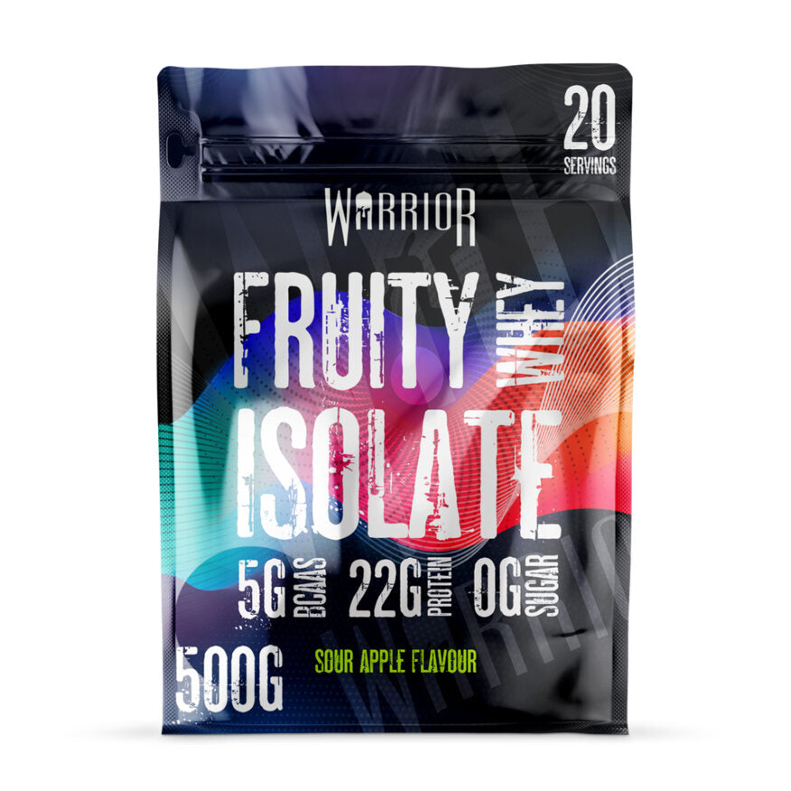 Warrior Whey Isolate - 375g & 500g (BBE Products 500g ONLY)