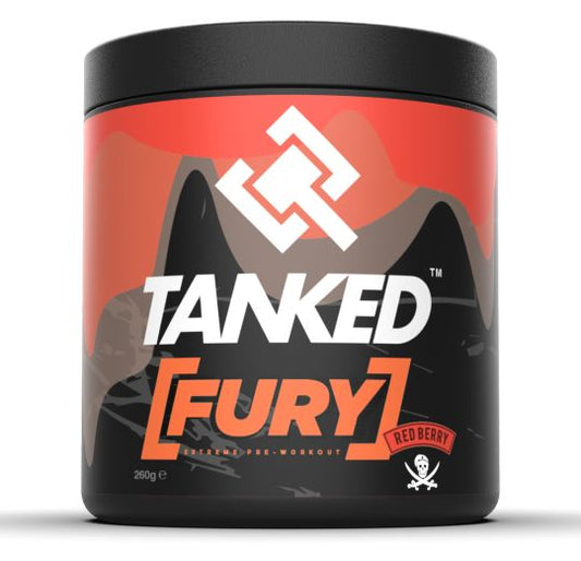 Tanked FURY - 40 Servings - Red Berry