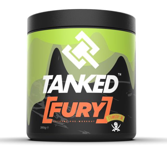 Tanked FURY - 40 Servings - Strawberry Lime