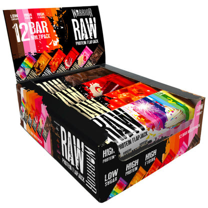 Warrior RAW Protein Flapjack - 12 Bars