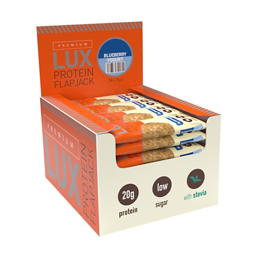 Premium LUX Protein Flapjacks - 24 Bars