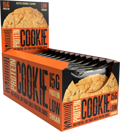 BBE FEB25 - Warrior Protein Cookie - 12 x 60g Cookies